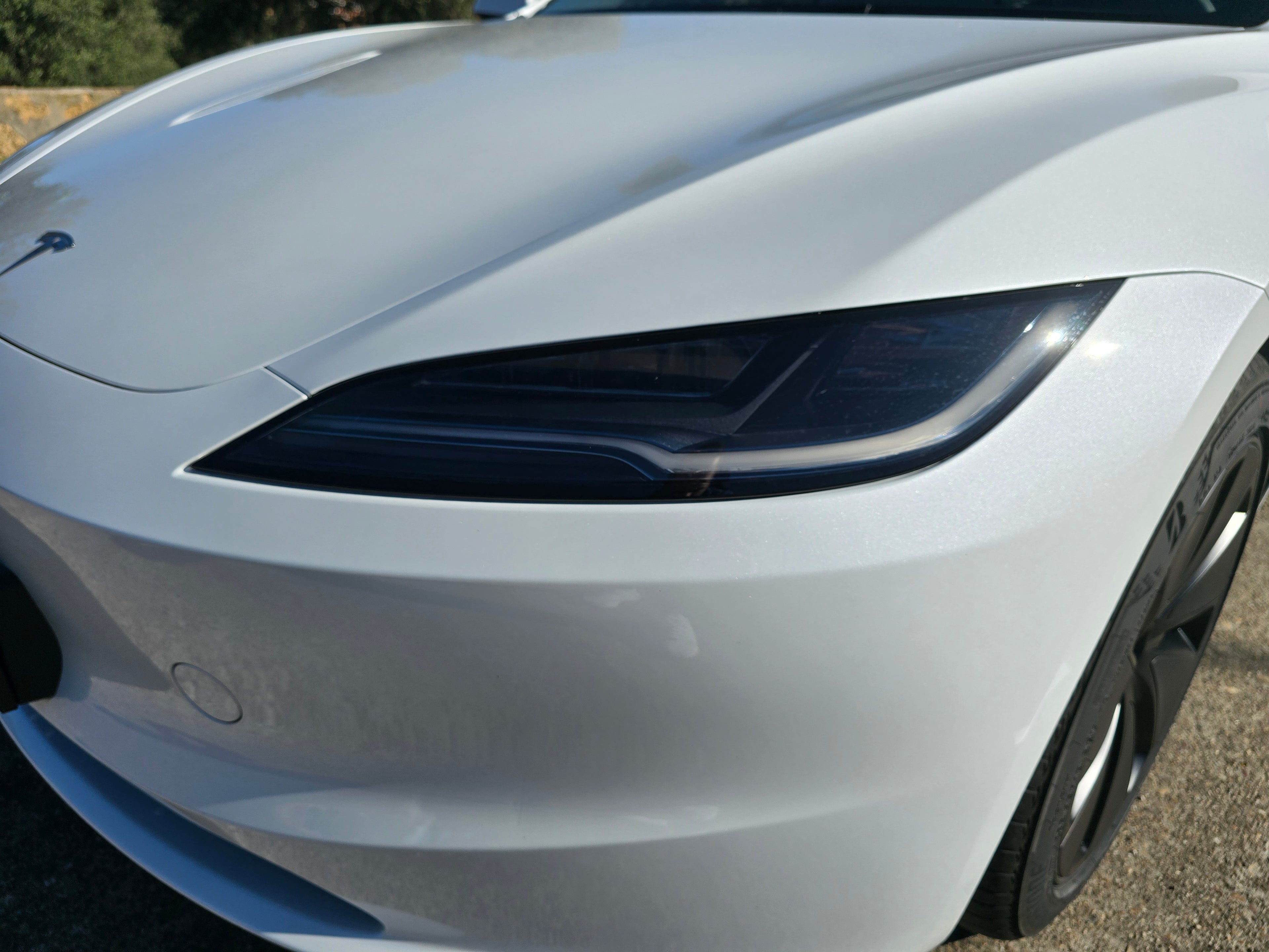 Protector faros Tesla Model 3 Highland 2024+ | PPF transparente anti impactos TPU