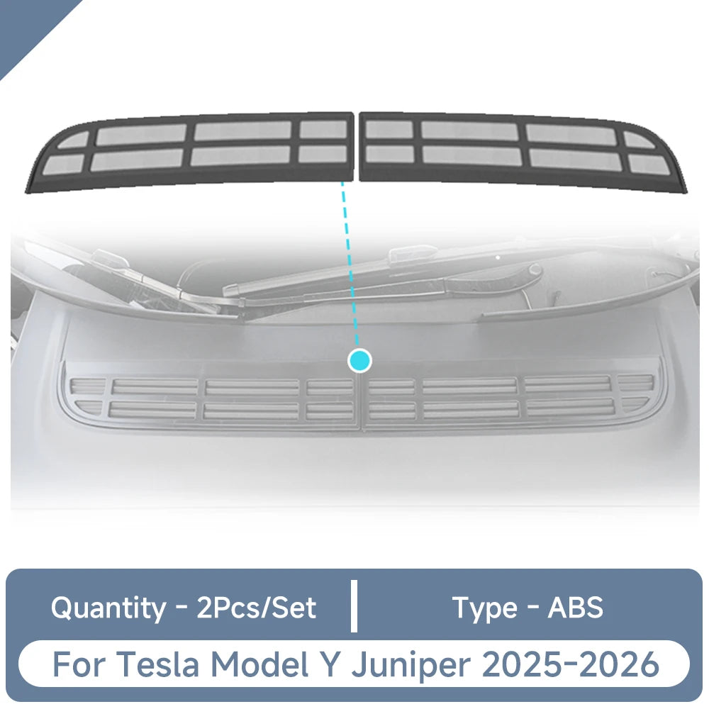 Rejilla Protectora Antiinsectos para Paragolpes Tesla Model Y Juniper (2025-2026) 🚗