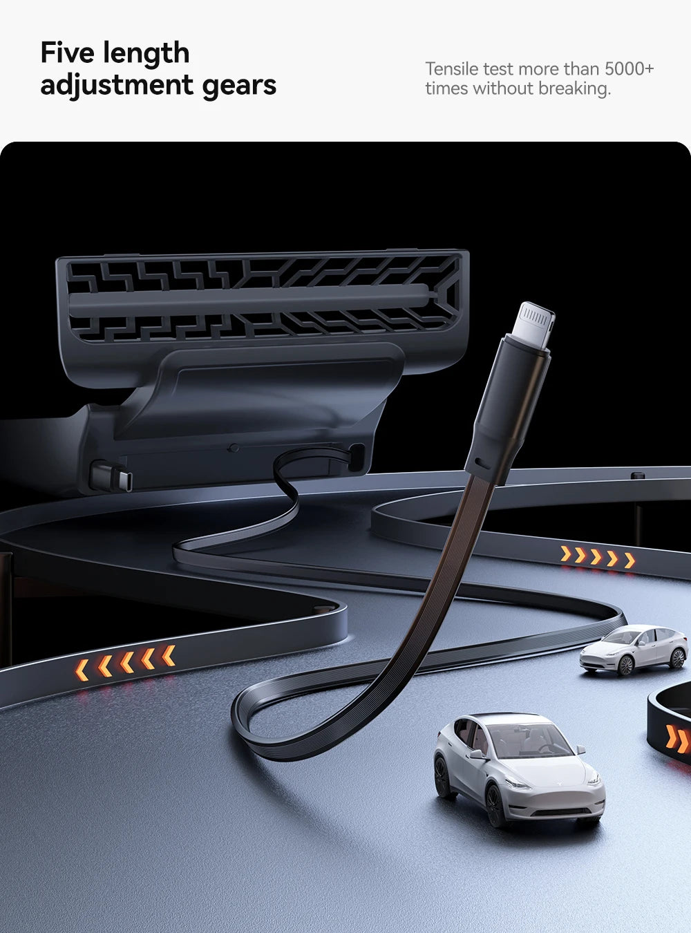 Estación de Carga Trasera Inteligente ,Tesla Model 3 Highland y Model Y Juniper –