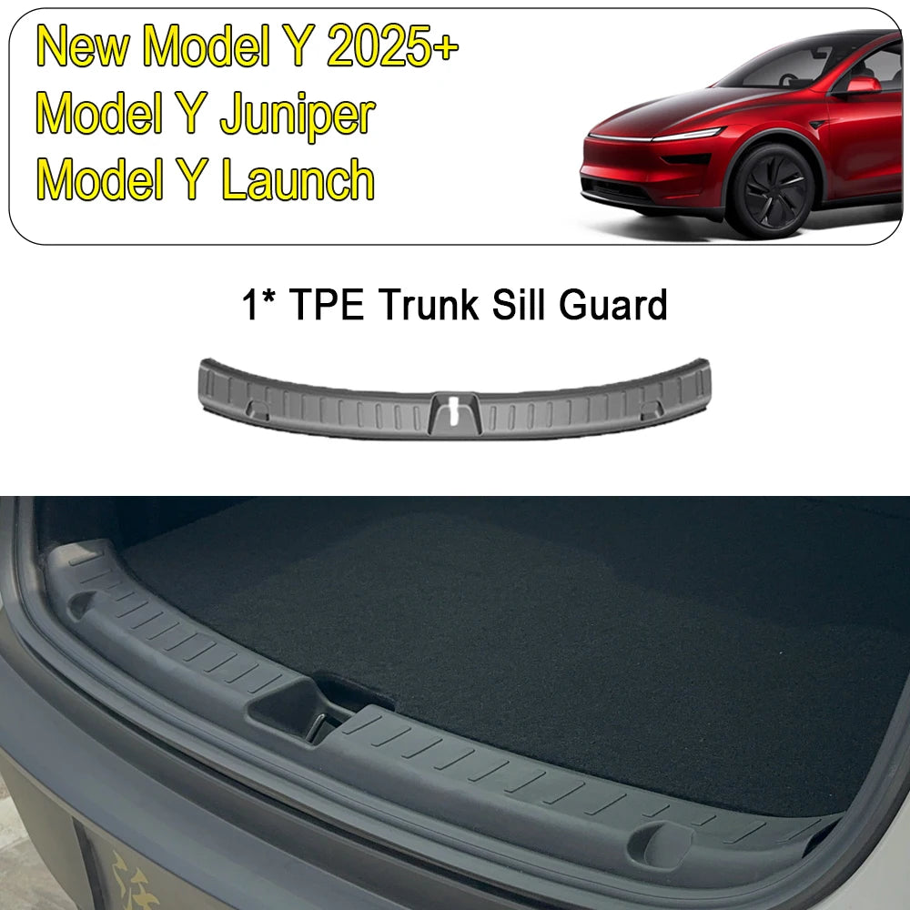 Protector de Umbral de Maletero para Tesla Model 3 Highland y Model Y Juniper 🚗