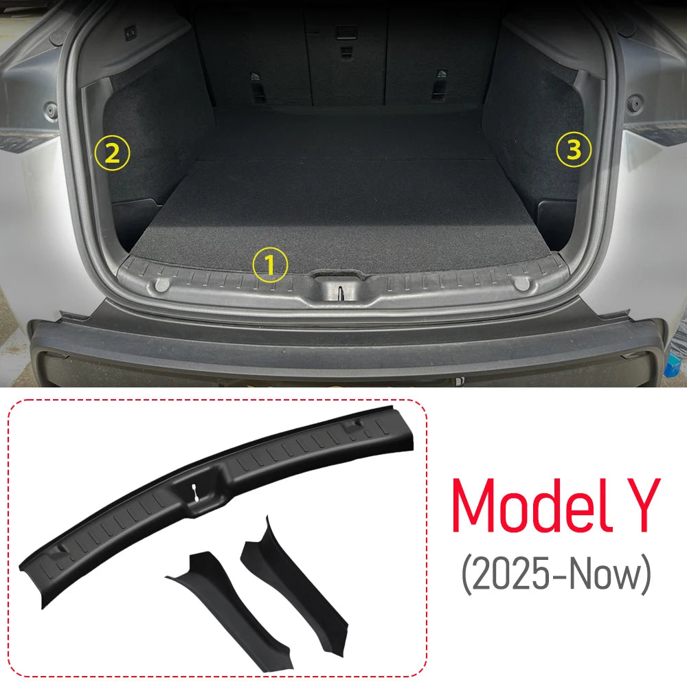 Protector de Umbral de Maletero para Tesla Model 3 Highland y Model Y Juniper 🚗
