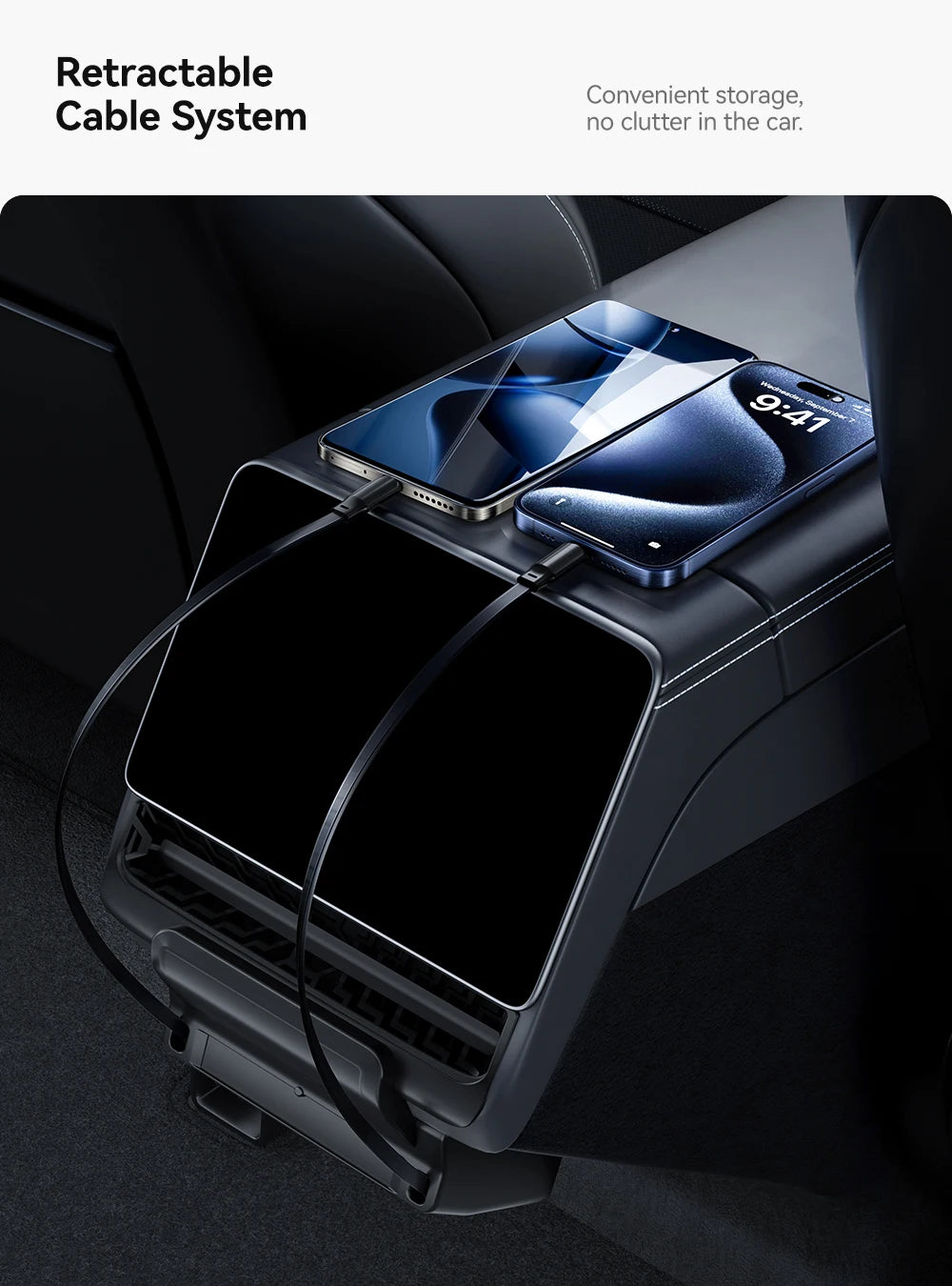 Estación de Carga Trasera Inteligente ,Tesla Model 3 Highland y Model Y Juniper –