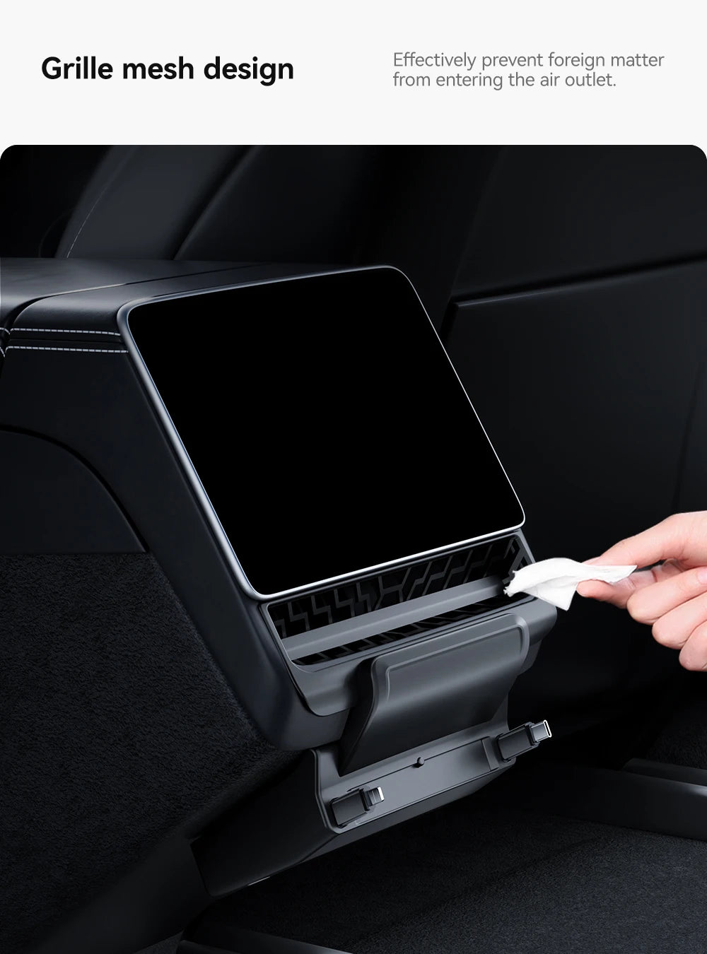 Estación de Carga Trasera Inteligente ,Tesla Model 3 Highland y Model Y Juniper –