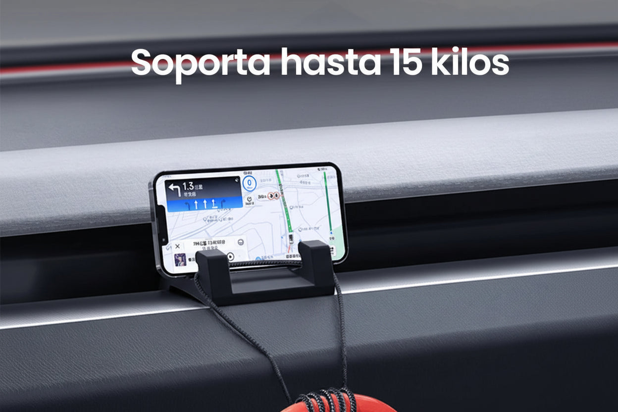 Soporte Móvil Tesla Model 3 / Y Highland & Juniper 🚗📱 – Fijación Segura en Rejilla con Silicona Premium