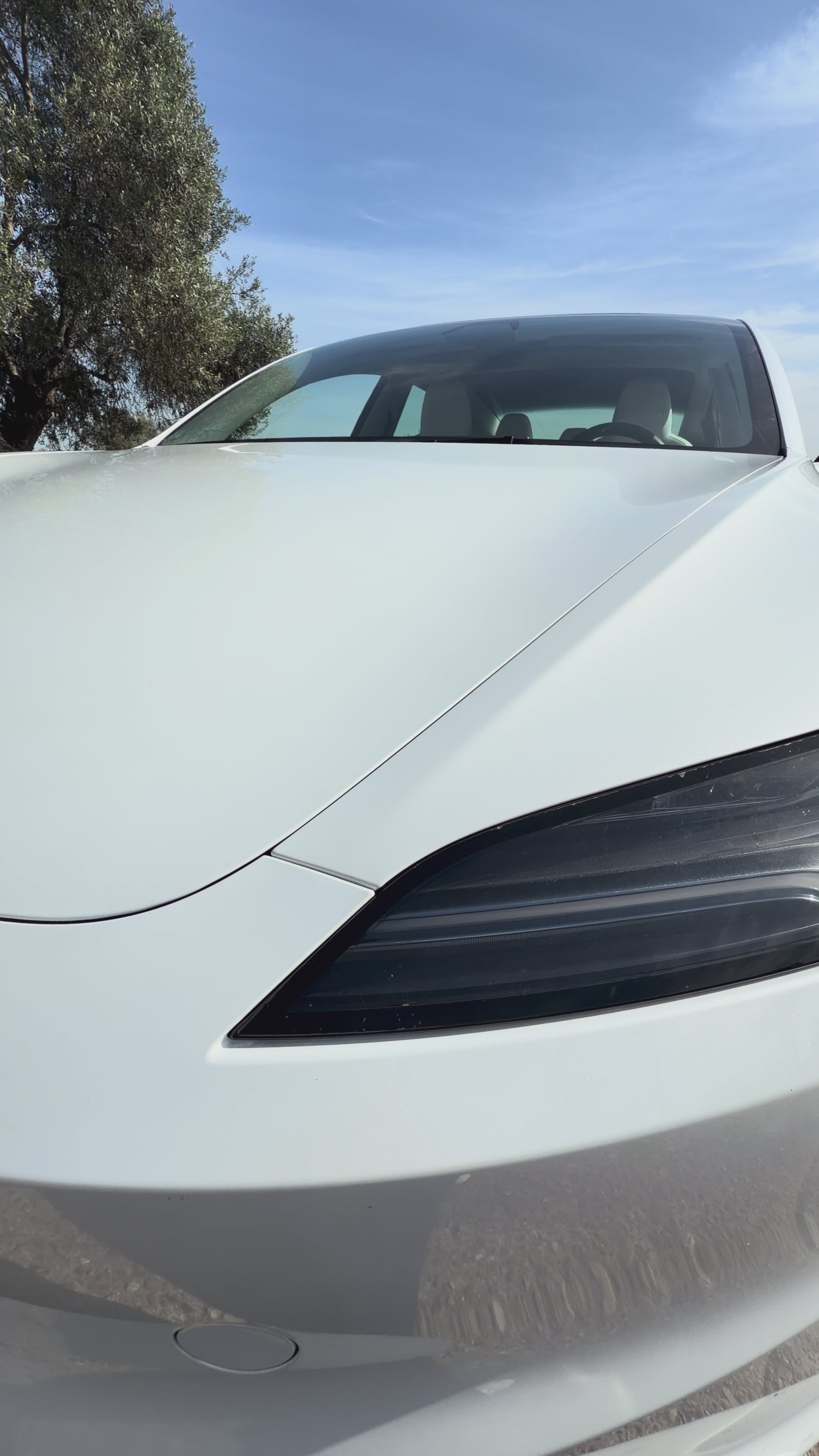 Protector faros Tesla Model 3 Highland 2024+ | PPF transparente anti impactos TPU